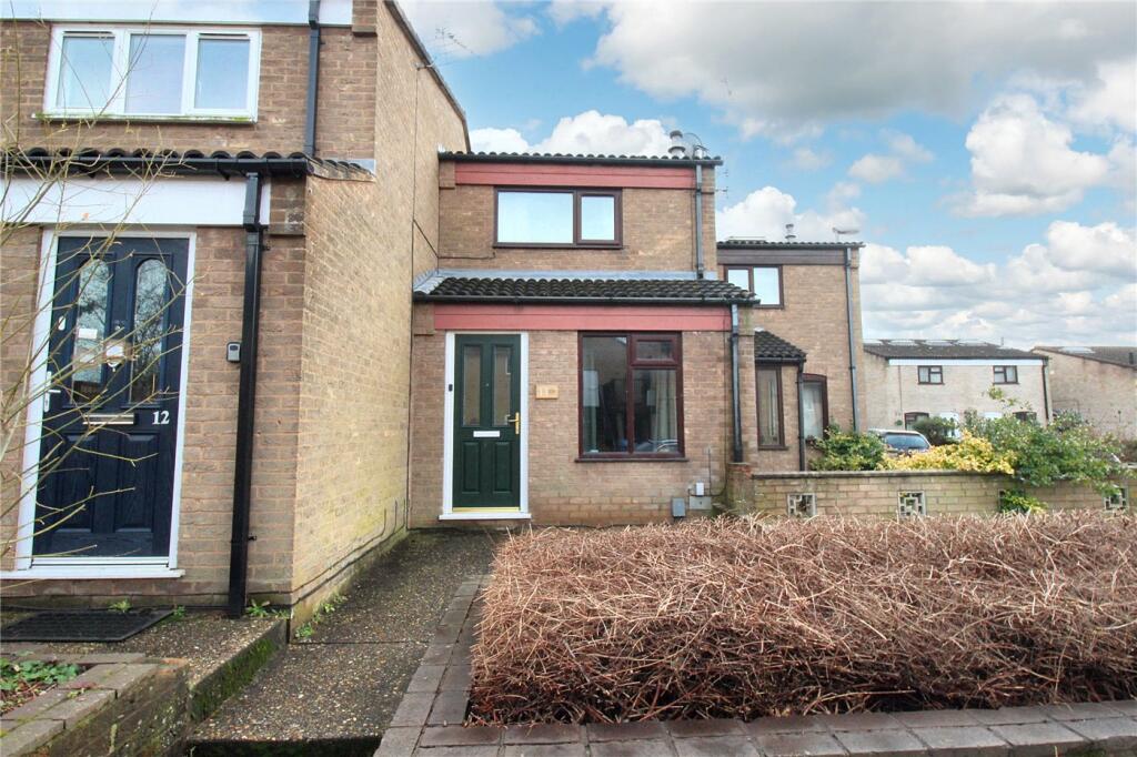 2 bedroom terraced house for sale in Bryony Close, Norwich, Norfolk, NR6