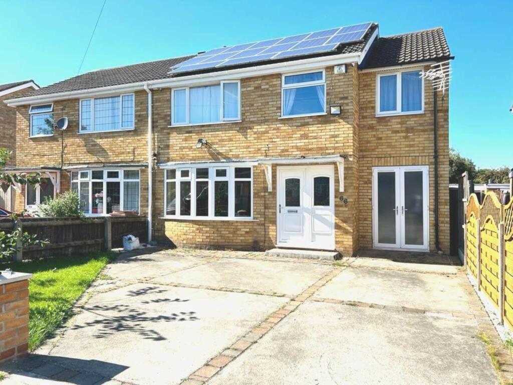 4 bedroom semi-detached house for sale in Timberley Drive, Wybers Wood,  Grimsby, DN37