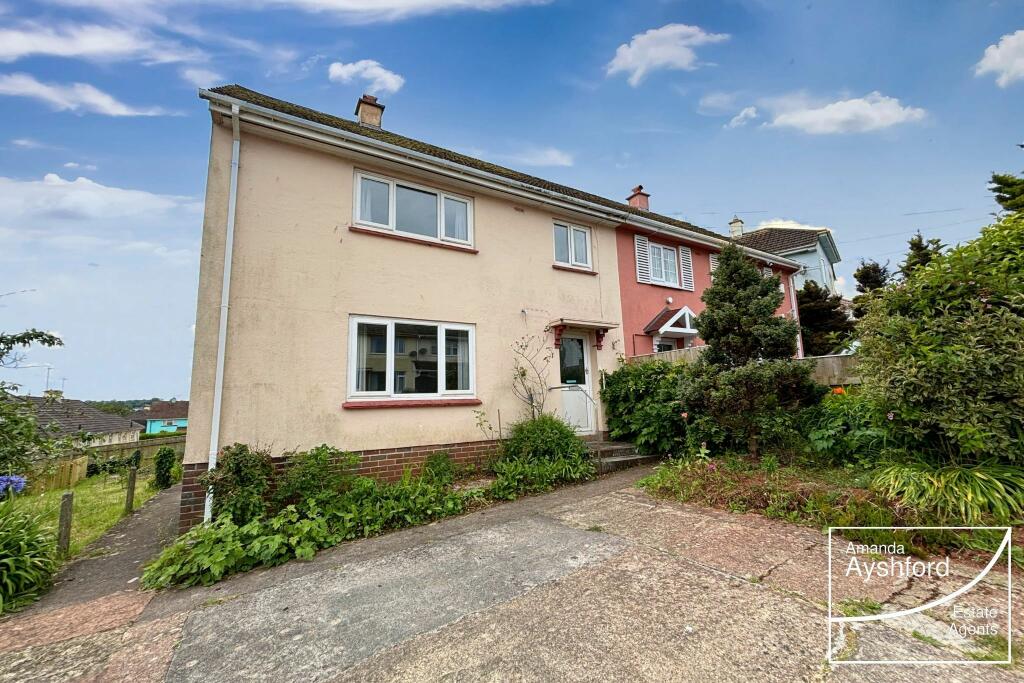 3 bedroom semidetached house for sale in Belfield Road, Paignton, TQ3