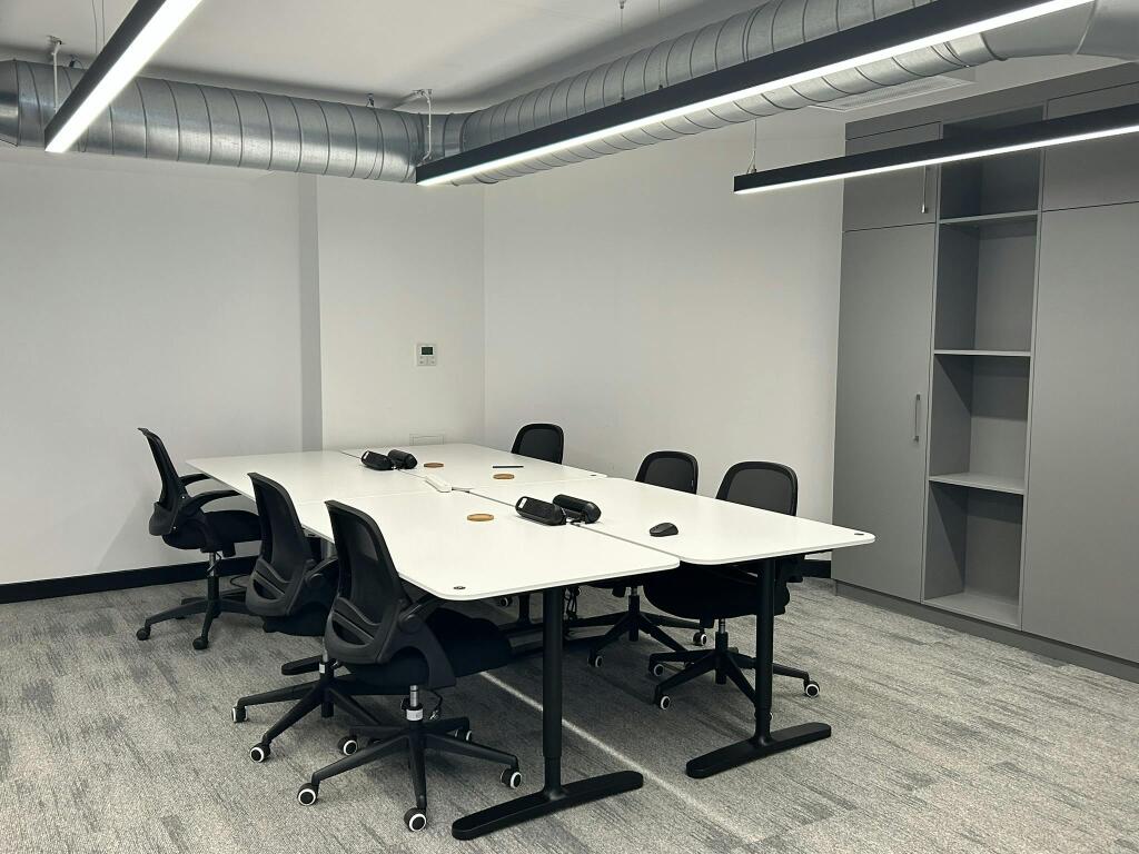 Open plan office space