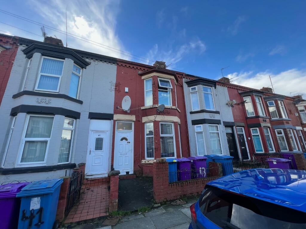 3 bedroom terraced house for sale in Gloucester Road, Anfield, L6