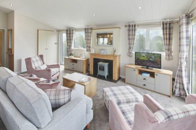 2 bedroom lodge for sale in Wyre Country Park, Staynall, Hambleton