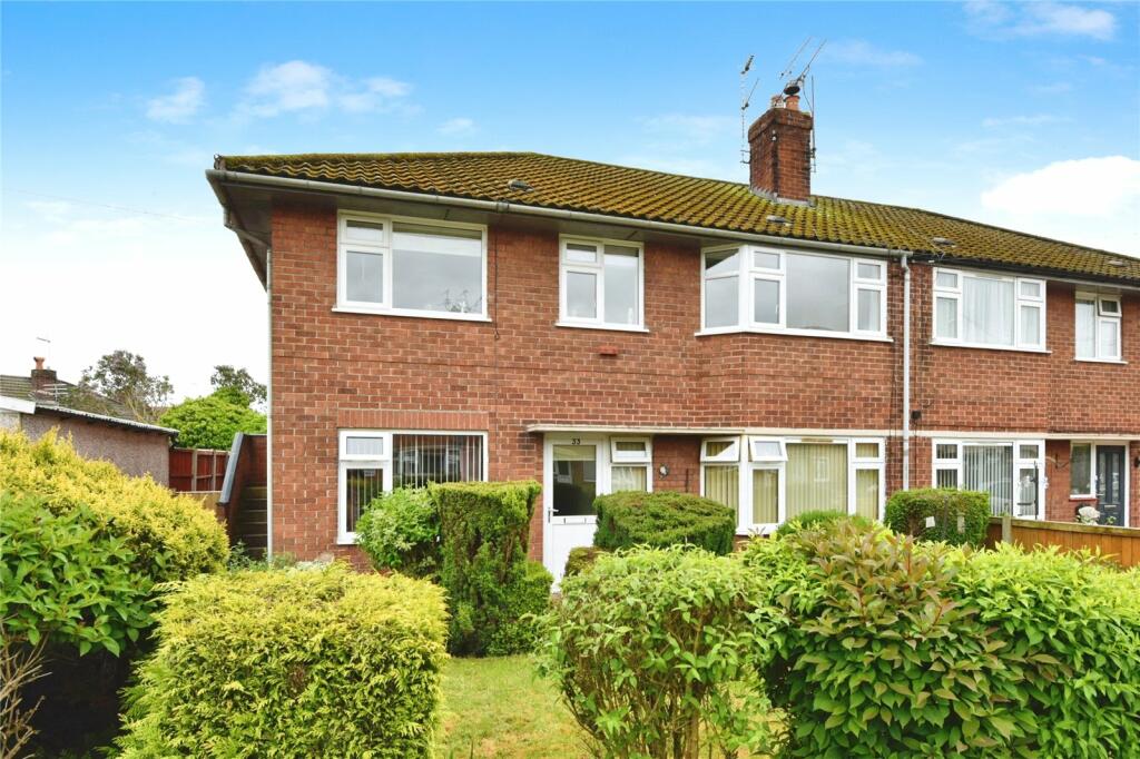 2 bedroom apartment for sale in Meeanee Drive, Nantwich, Cheshire, CW5