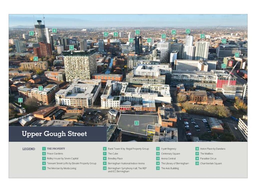 Main image of property: Land at Chapmans Passage, Upper Gough Street, Birmingham, B1 1JG