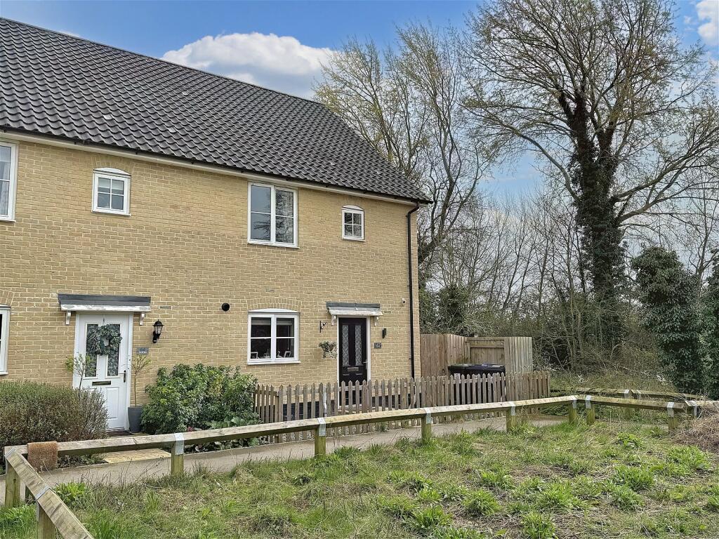 3 bedroom end of terrace house for sale in Morello Chase, Soham, CB7