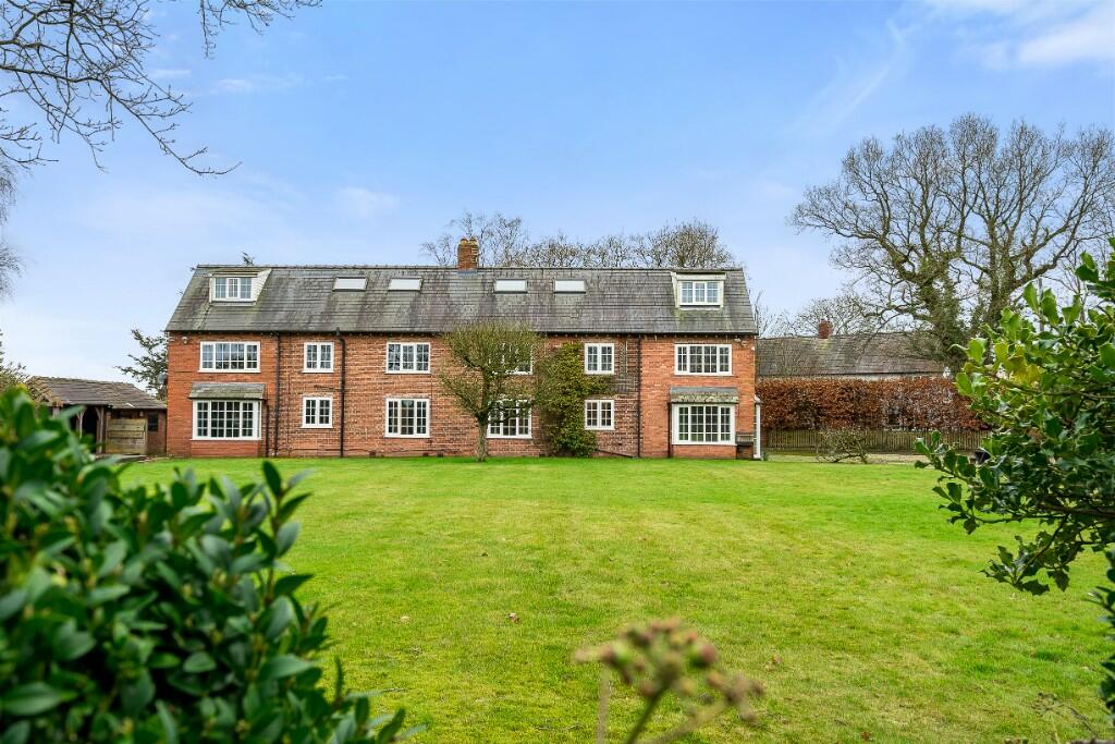 6 bedroom detached house for sale in Heyrose Lane, Over Tabley, Nr Knutsford WA16