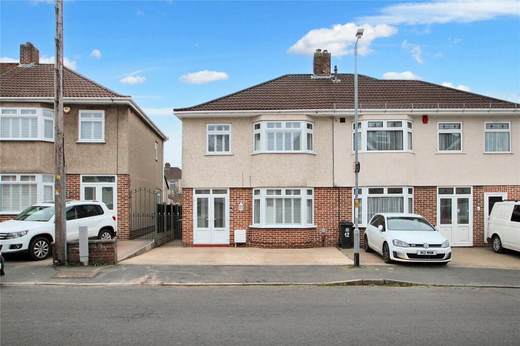 3 bedroom semidetached house for sale in Eastwood Road, Brislington