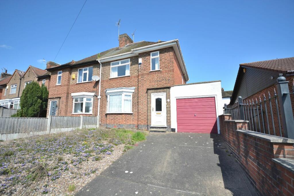 3 bedroom semidetached house for sale in Rockside Gardens, Hucknall, NG15