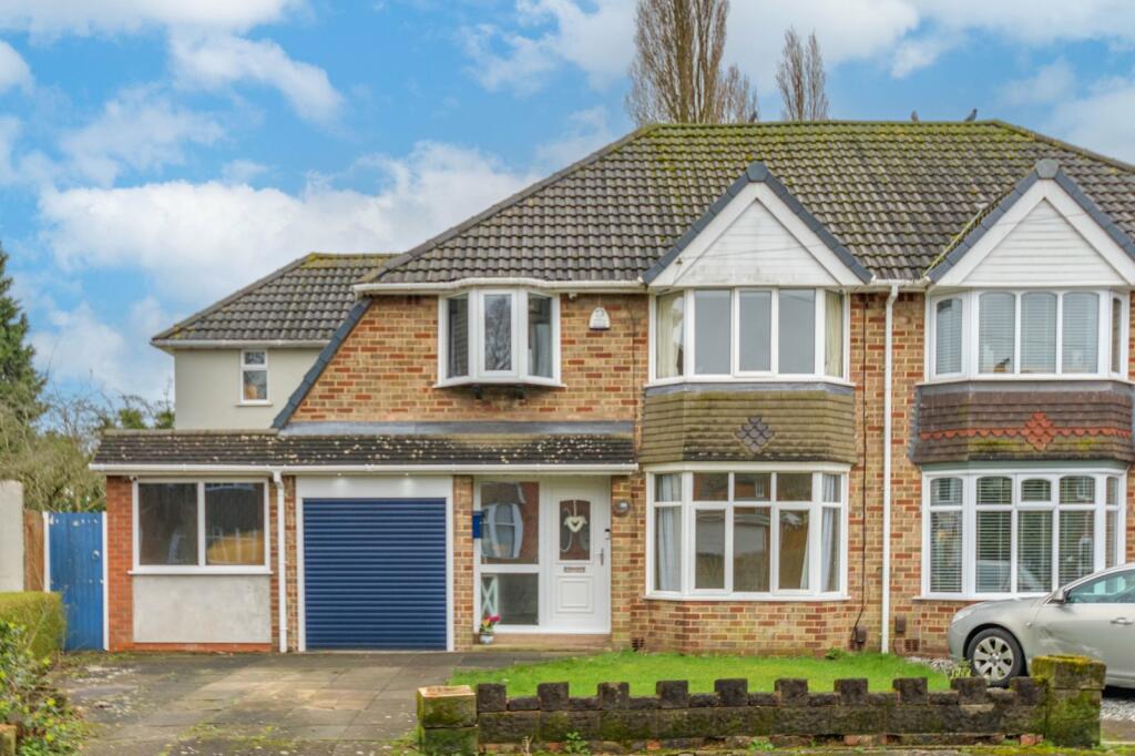 4 bedroom semidetached house for sale in Kingsdown Road, Birmingham