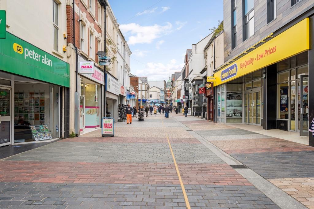 High street retail property for sale in High Street, Merthyr Tydfil