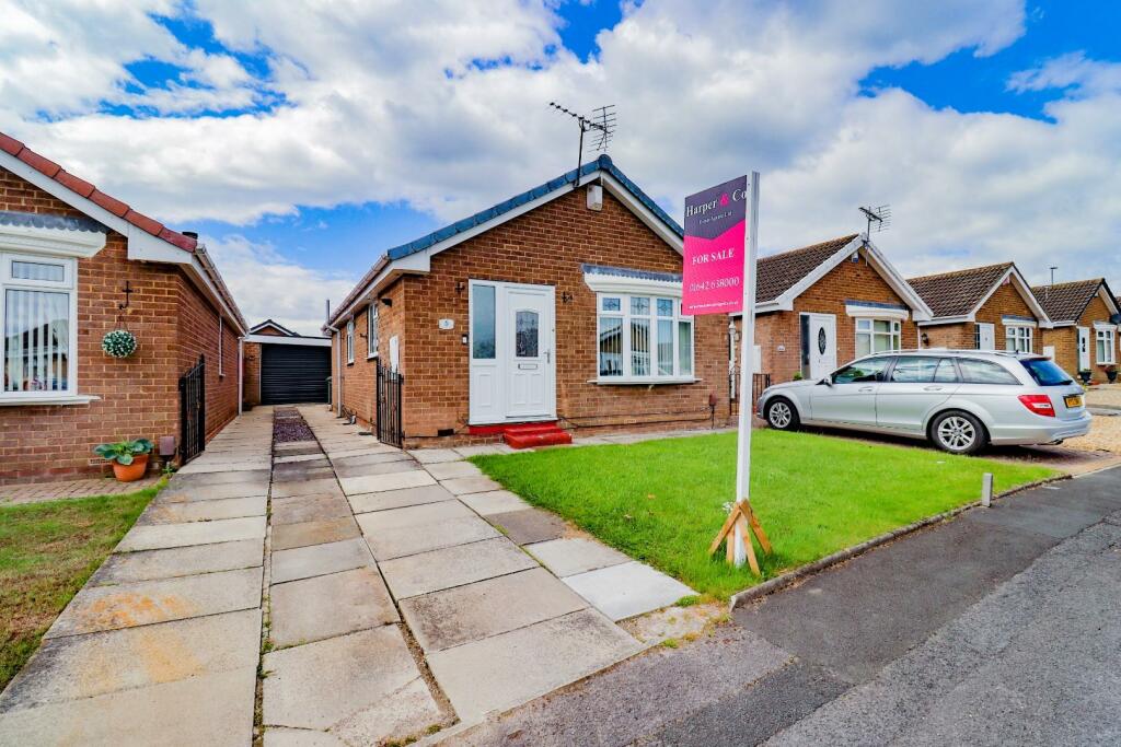 2 bedroom detached bungalow for sale in Benwell Close, Elm Tree