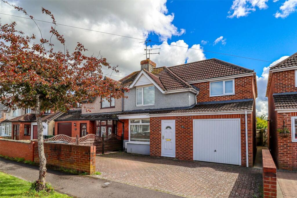 4 bedroom semi-detached house for sale in Colebrook Road, Coleview, Swindon, Wiltshire, SN3