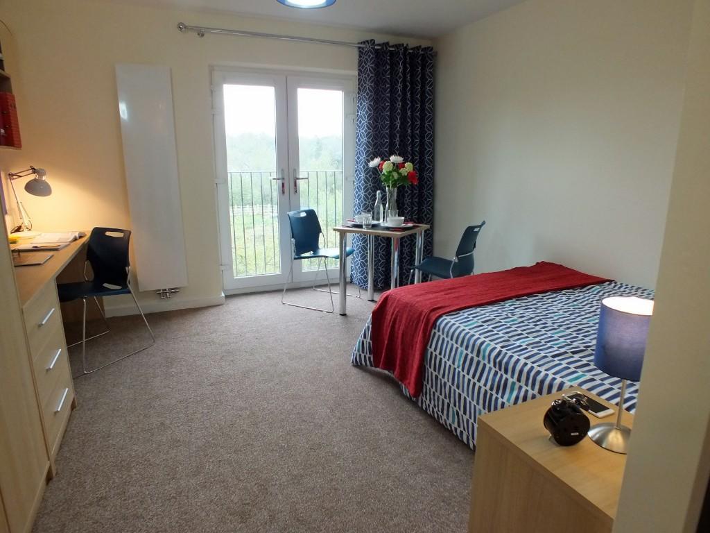 Main image of property: Riverside House Student Studios, Cadnam Close Harborne Birmingham, with Bourne Brook nature reserve as a backdrop 