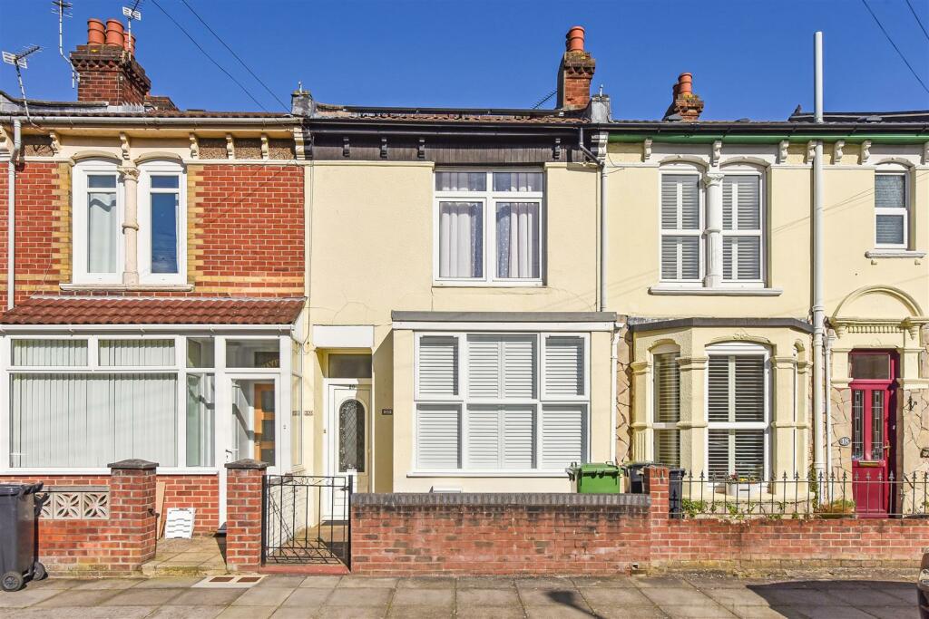 3 bedroom terraced house for sale in Belgravia Road, Copnor, Portsmouth, PO2