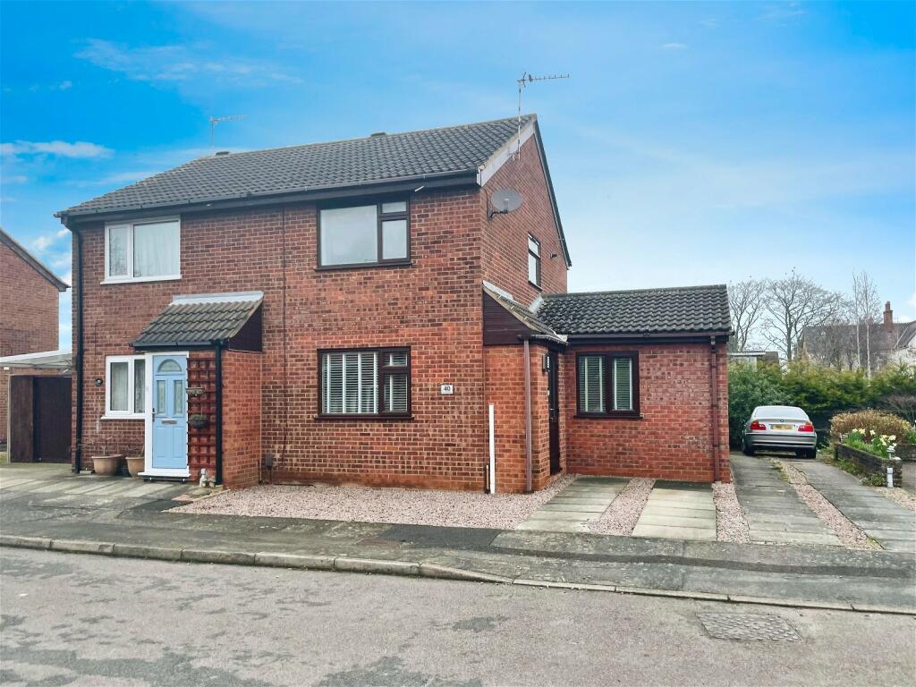2 bedroom semidetached house for sale in The Romans, Mountsorrel, LE12