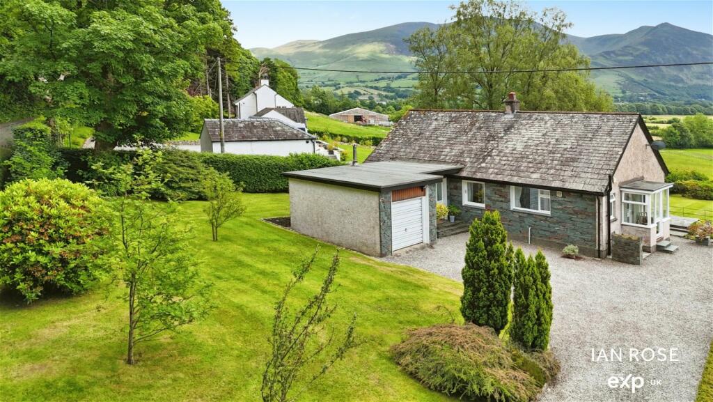 3 bedroom detached bungalow for sale in Bassenthwaite, Keswick, CA12