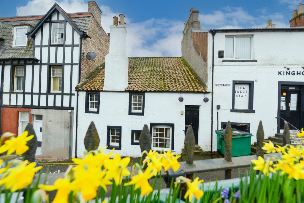 3 bedroom cottage for sale in Cunzie Neuk, Kinghorn, Burntisland, KY3