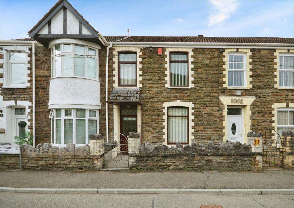 3 bedroom terraced house for sale in Tarren Terrace, Cwmavon, Port Talbot, SA12 9HA, SA12