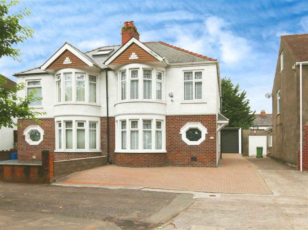 4 bedroom semidetached house for sale in Cowbridge Road West, Cardiff, CF5