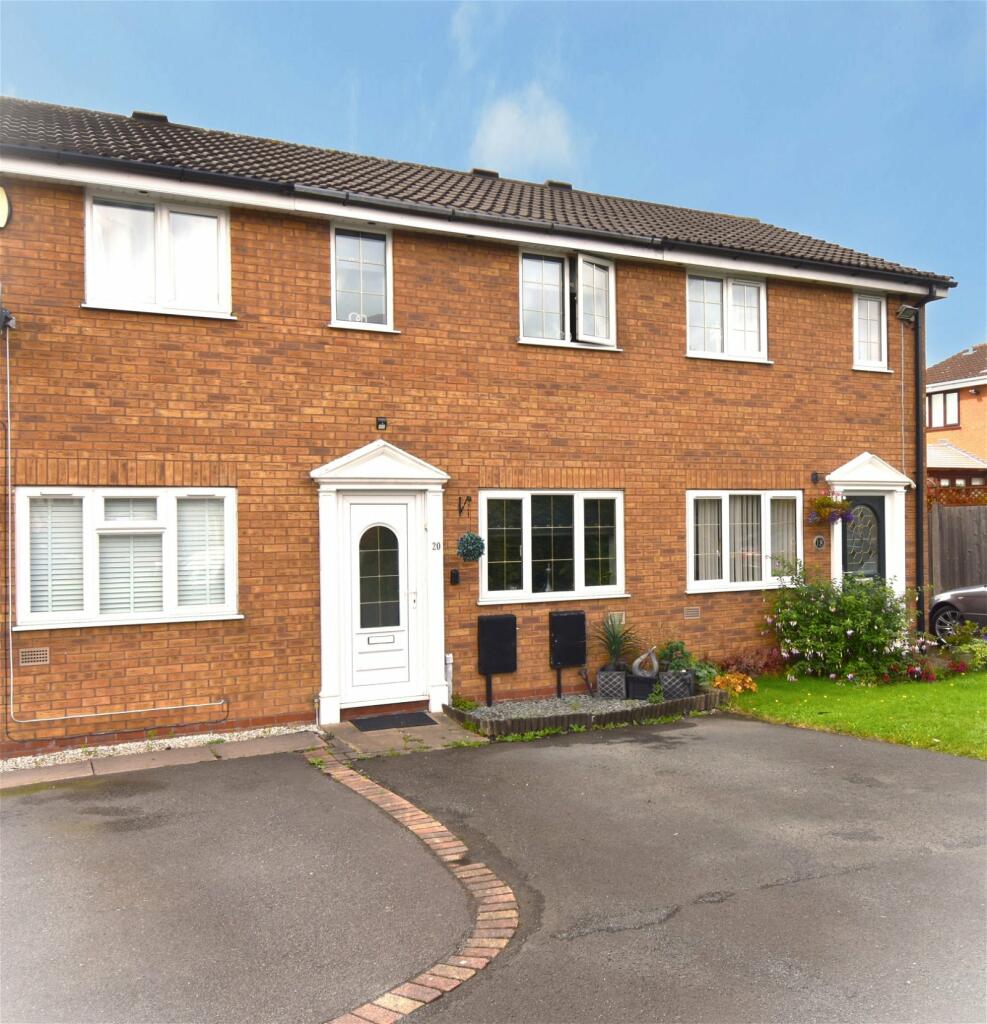 2 bedroom terraced house for sale in Leven Drive, Willenhall, WV12 5FD