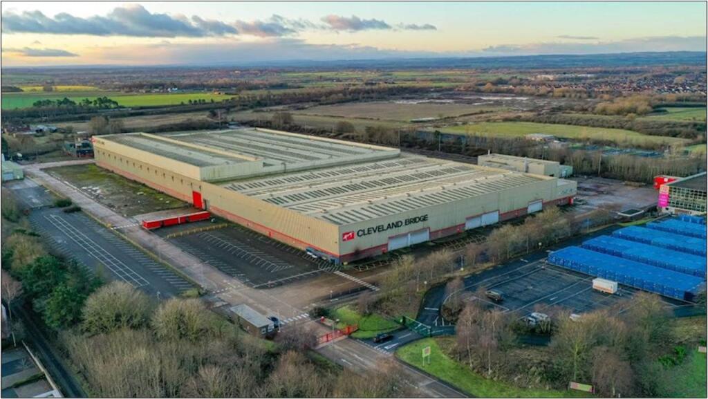 Light industrial facility to lease in Former Cleveland Bridge Premises