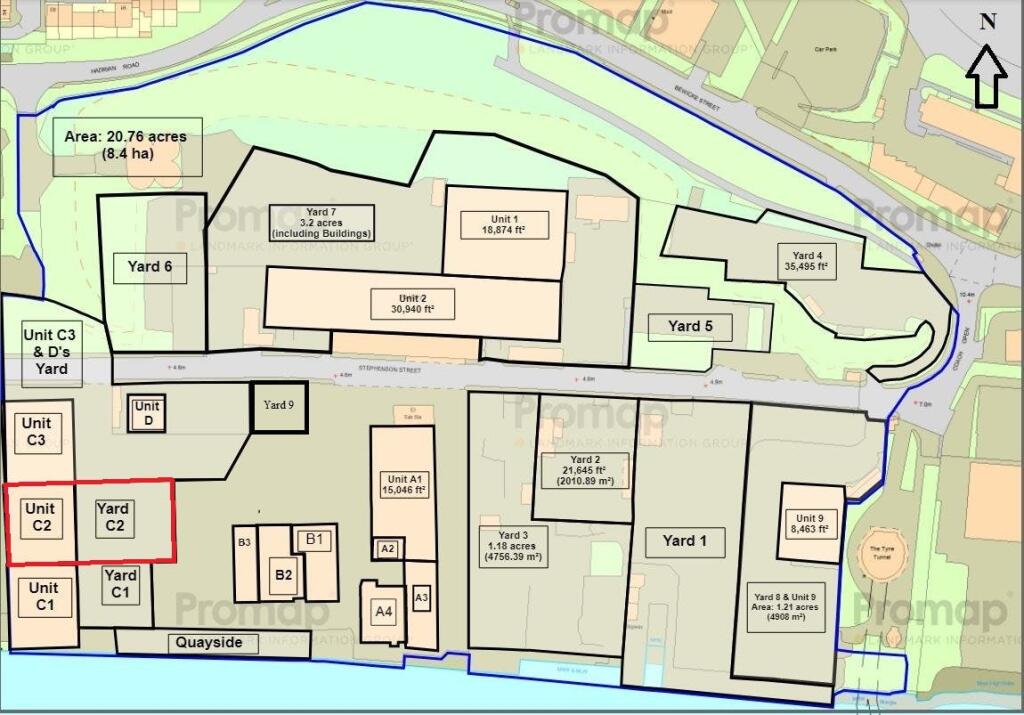 Stephensons Site Plan Unit C2  Yard.jpg