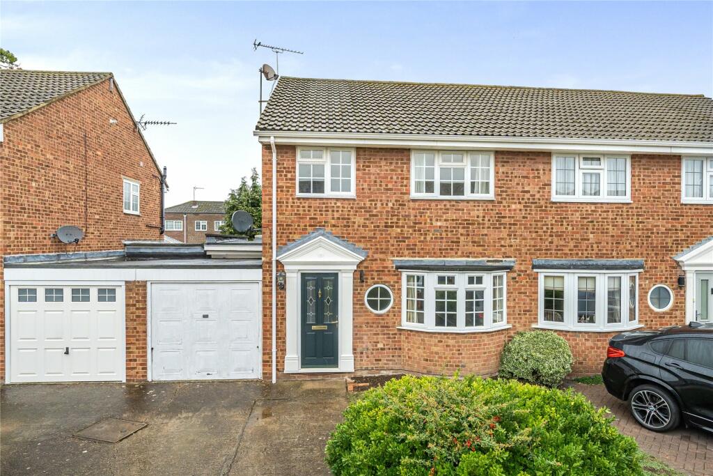 3 bedroom semidetached house for sale in Lucan Drive, Laleham, Surrey
