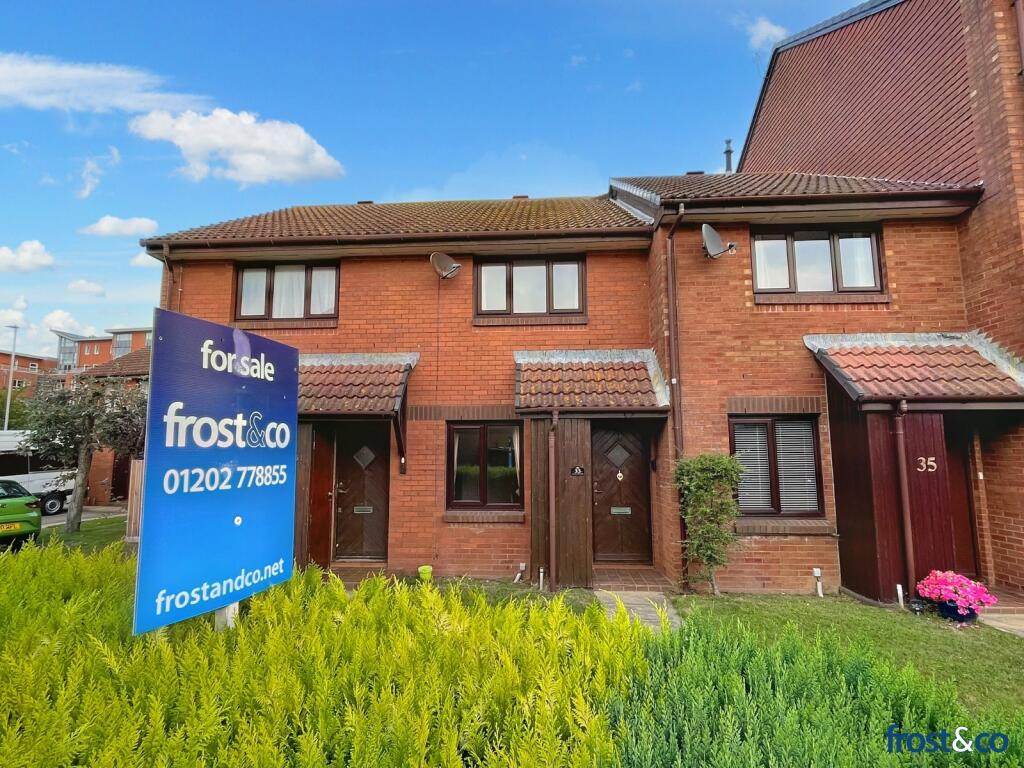 2 bedroom terraced house for sale in Taverner Close, Baiter Park, Poole, Dorset, BH15