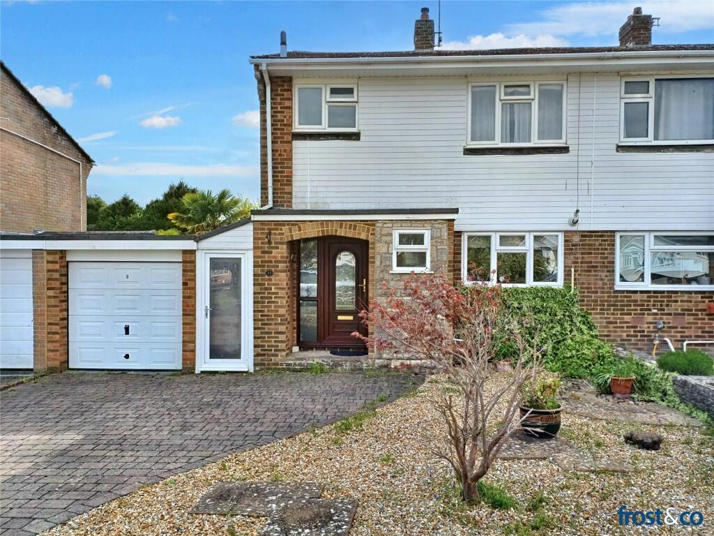 3 bedroom semidetached house for sale in Okeford Road, Broadstone