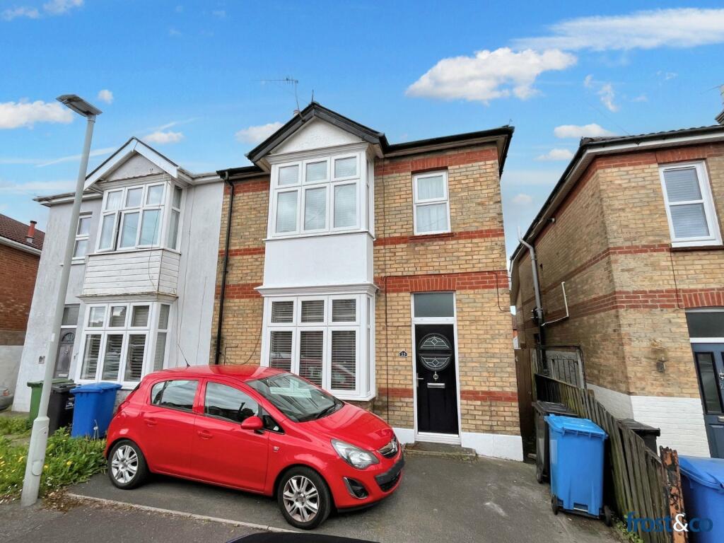 3 bedroom semi-detached house for sale in Hillman Road, Lower Parkstone, Poole, Dorset, BH14