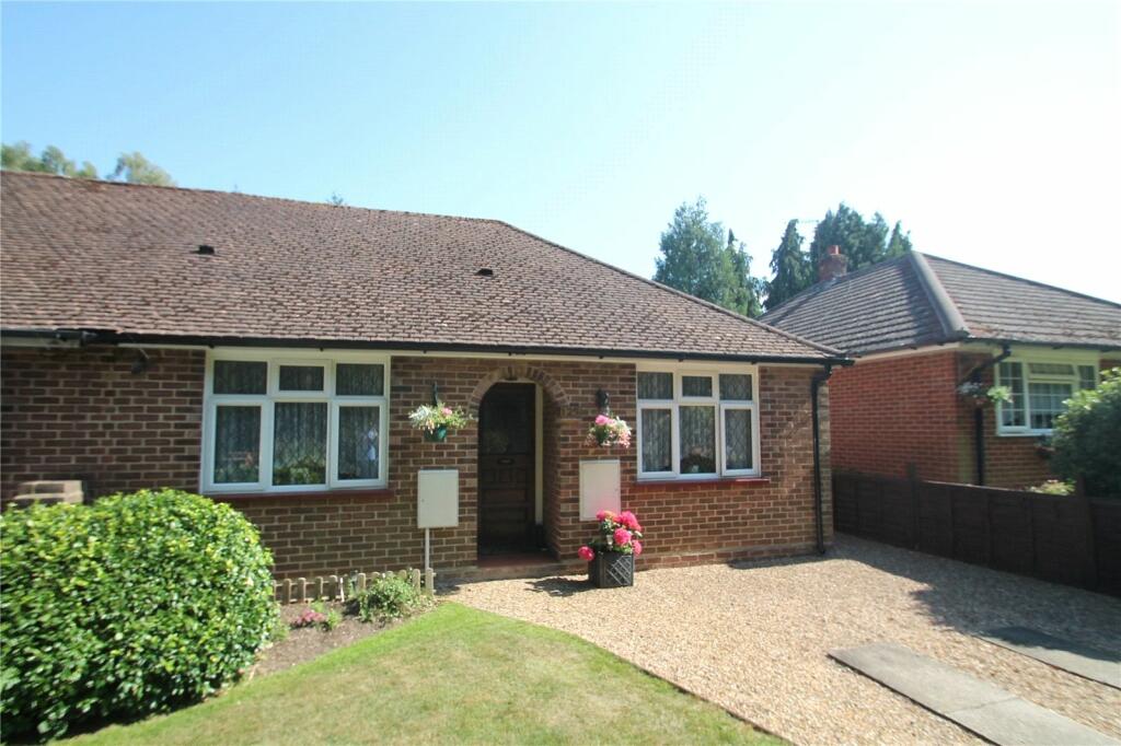 3 bedroom bungalow for sale in Queens Road, Bisley, Woking, Surrey, GU24