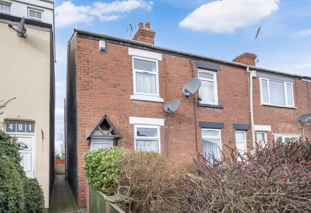 2 bedroom end of terrace house for sale in Gateford Road, Worksop