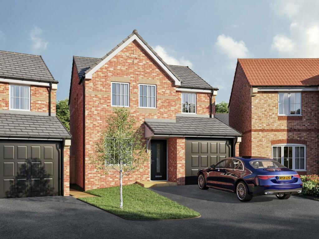 4 bedroom detached house for sale in Rose Gardens, Lea, Gainsborough, DN21