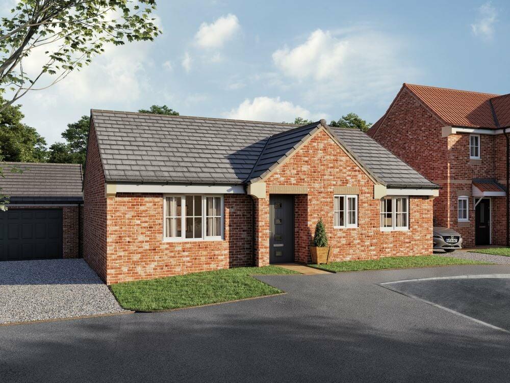 3 bedroom detached bungalow for sale in Rose Gardens, Lea, Gainsborough