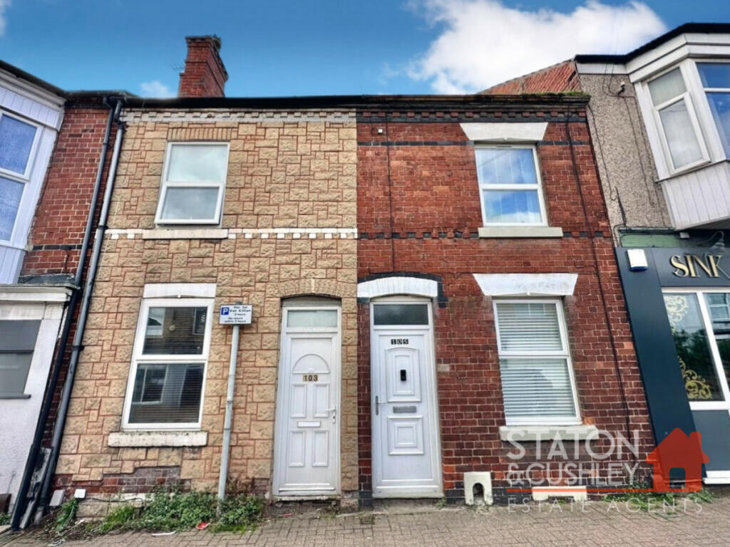 3 bedroom terraced house for sale in Annesley Road, Hucknall, NG15