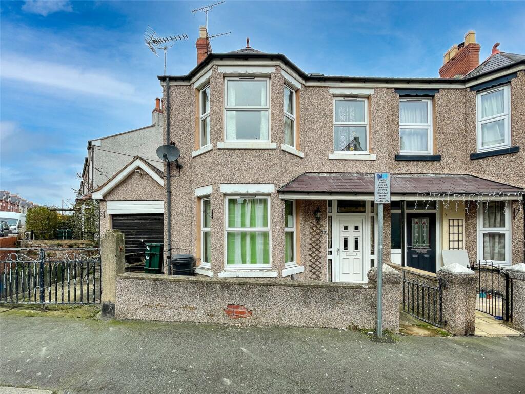 4 bedroom semidetached house for sale in Grove Park, Colwyn Bay, Conwy