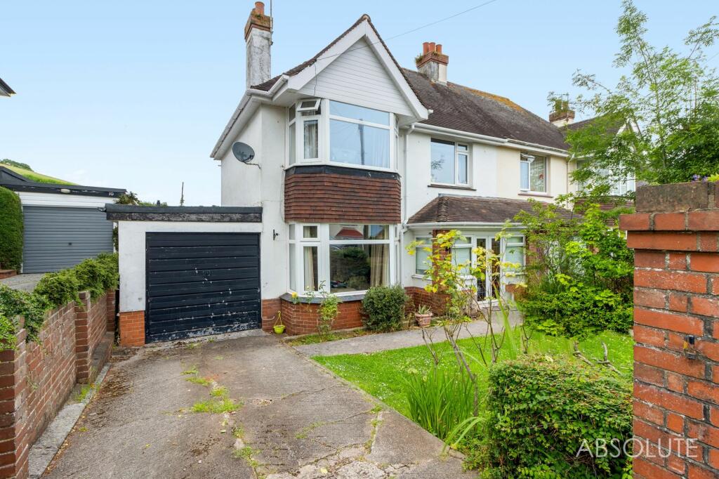 5 bedroom semidetached house for sale in Borough Park Road, Paignton, TQ3