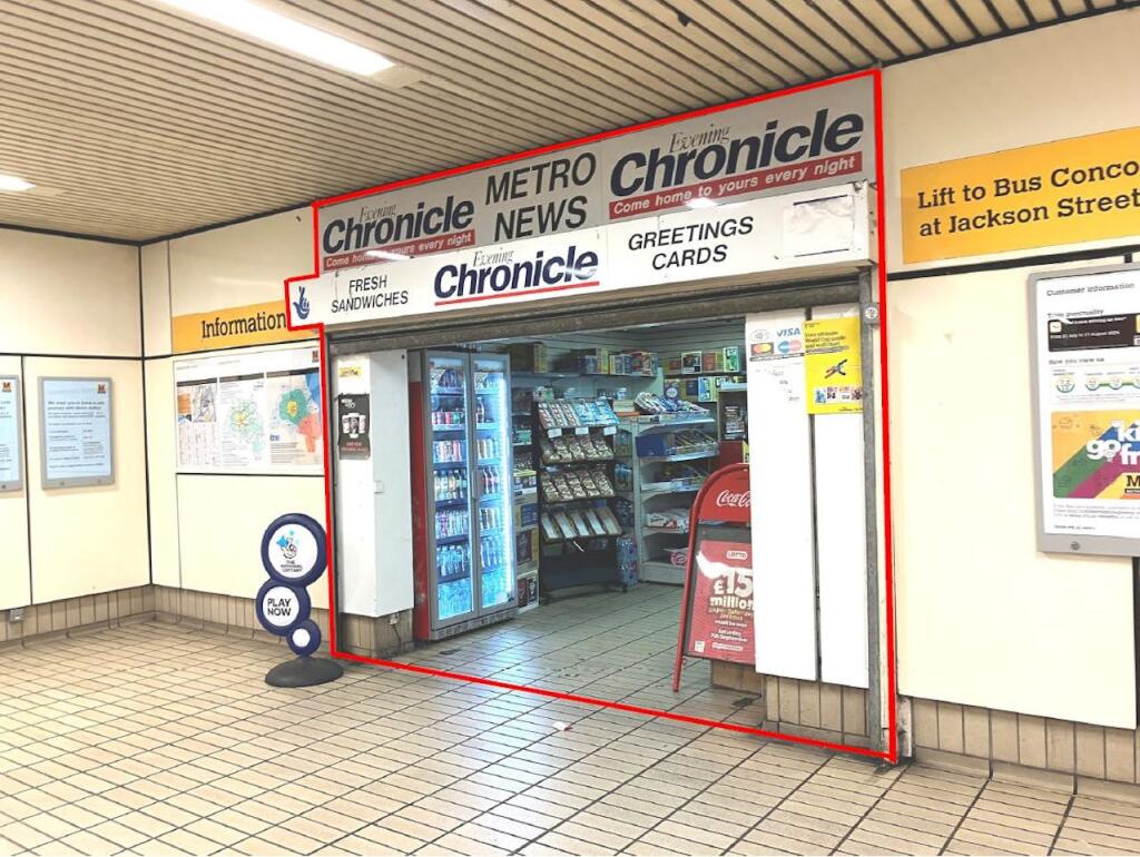 Main image of property: High Footfall, Retail Unit, Gateshead Metro station, Gateshead, NE8 1BH