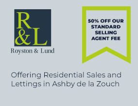 Get brand editions for Royston & Lund Estate Agents, Ashby De La Zouch