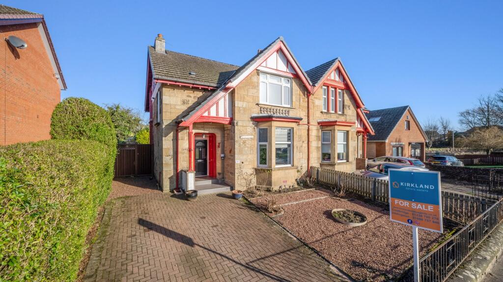 3 bedroom semidetached house for sale in Bellshill Road, Uddingston