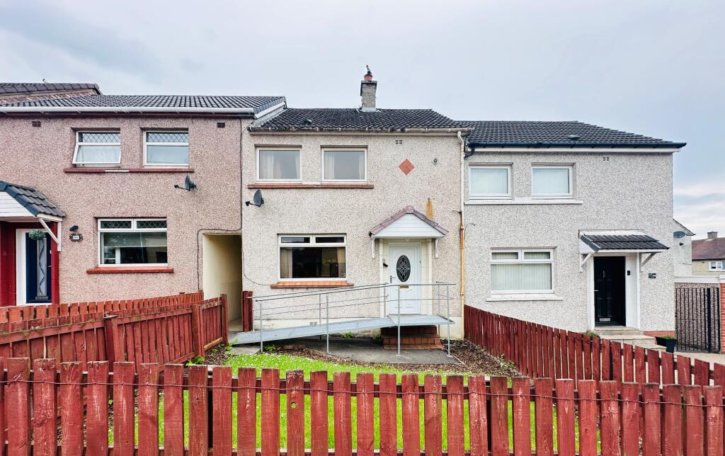 2 bedroom terraced house for sale in Cedar Drive, Uddingston, Glasgow, G71