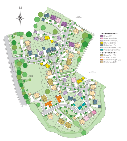 Contact Pinfold Manor New Homes Development by Wain Homes North West Ltd