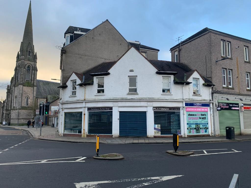 High street retail property to lease in 165 High Street, Dumbarton
