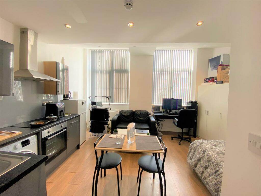 Studio flat for rent in Albion Street, Leicester, LE1