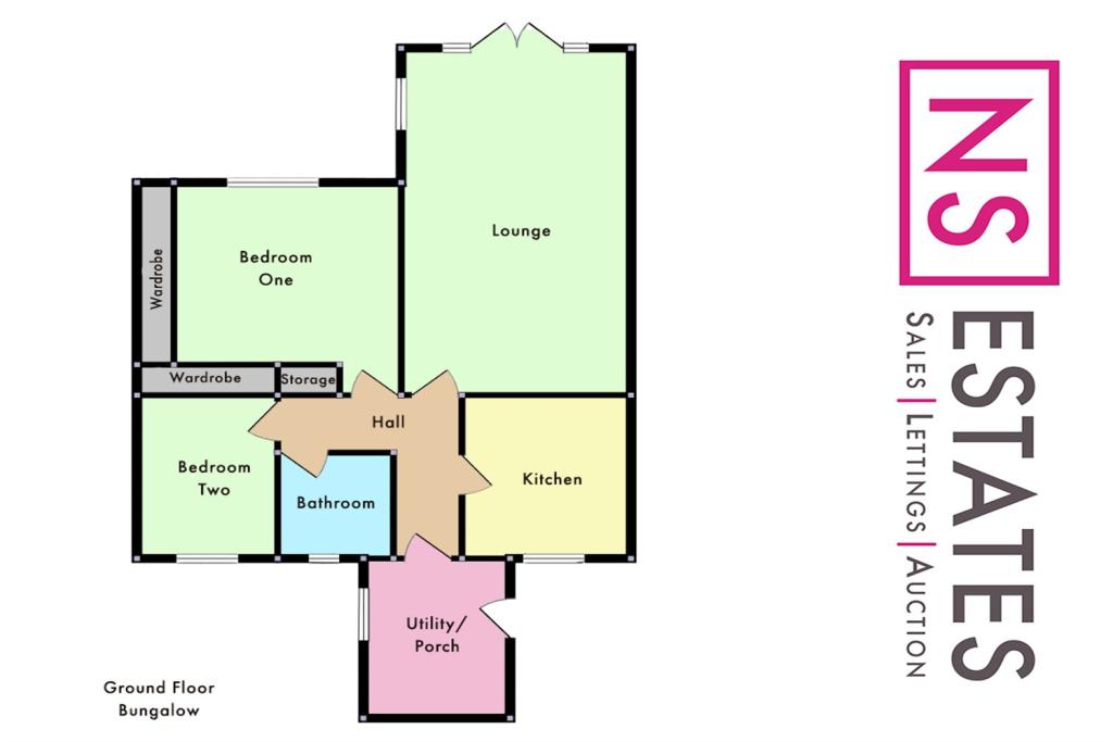 2 bedroom bungalow for sale in Kepwick Close, Tollesby, Middlesbrough, TS5