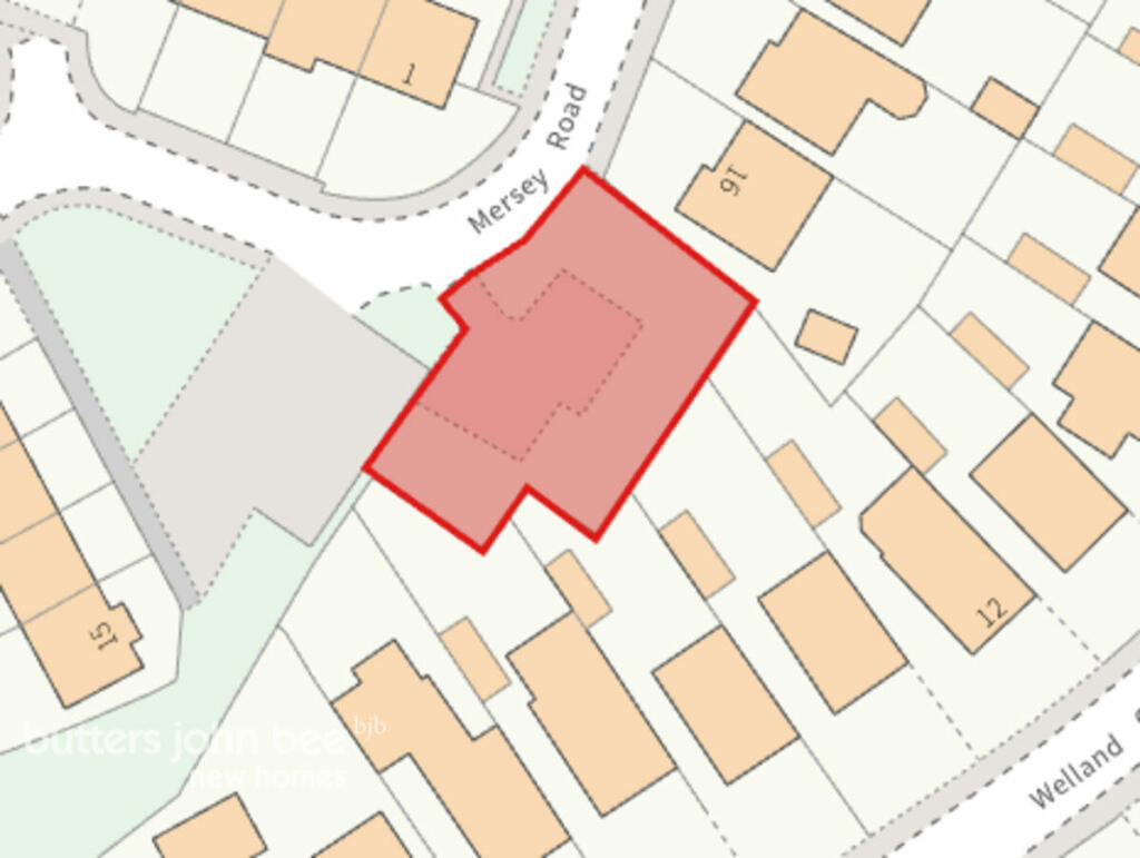 Land for sale in Mersey Road, Newcastle under Lyme, ST5