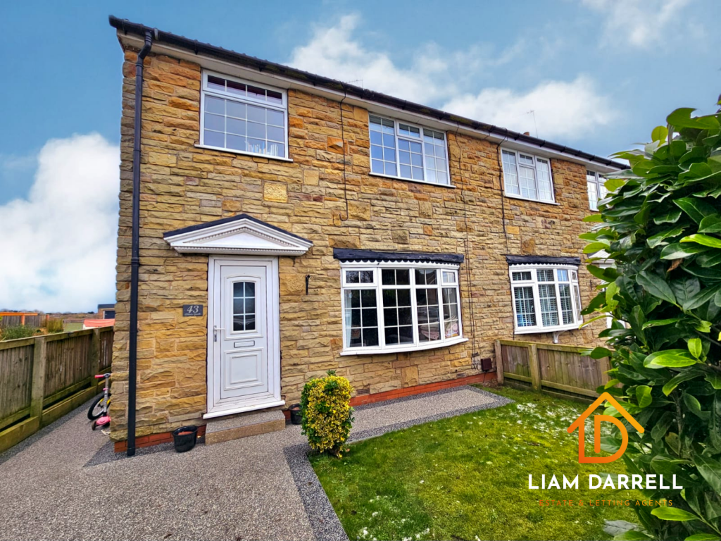3 bedroom semidetached house for sale in Abbots Garth, Seamer