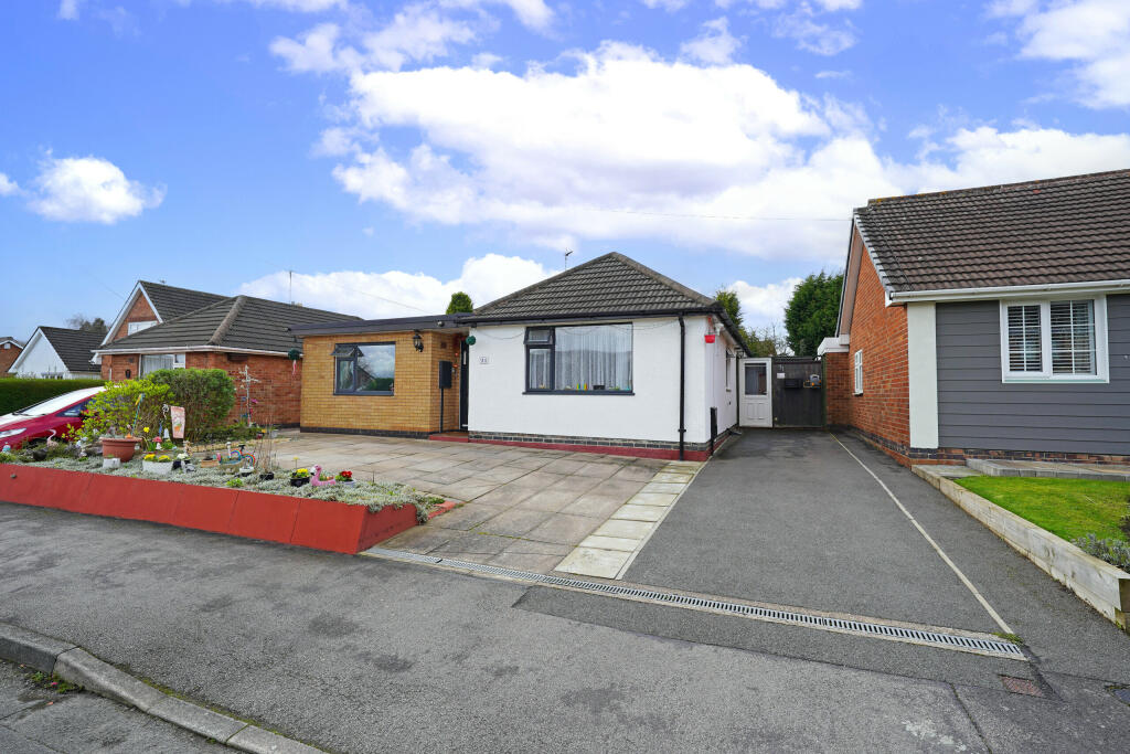 3 bedroom detached bungalow for sale in Parklands Avenue, Groby, Leicester, Leicestershire, LE6