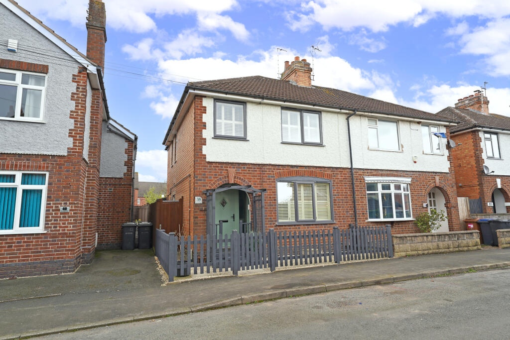 3 bedroom semidetached house for sale in Park Road, Ratby, Leicester, Leicestershire, LE6