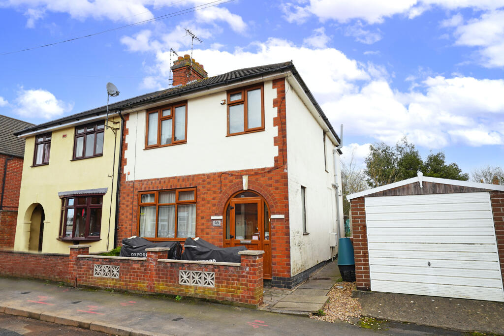 3 bedroom semidetached house for sale in Park Road, Ratby, Leicester, Leicestershire, LE6
